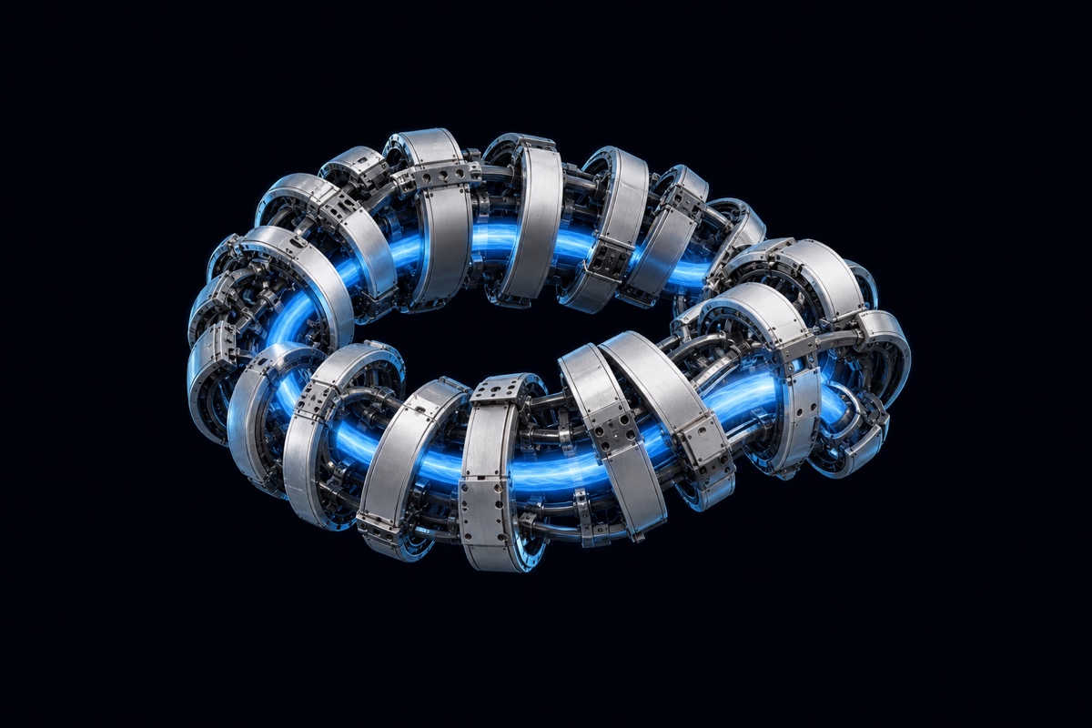 Alpha demonstration stellarator with modular coils